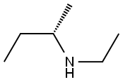 [S,(+)]-N-Ethyl-1-methyl-1-propanamine Struktur