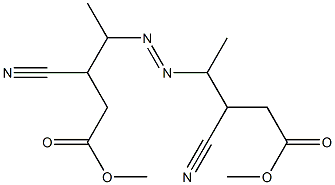 4,4'-Azobis(3-cyanovaleric acid)dimethyl ester Struktur