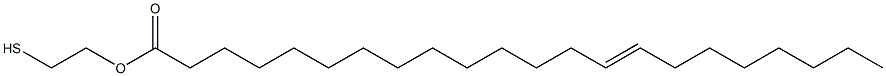 14-Docosenoic acid 2-mercaptoethyl ester Struktur