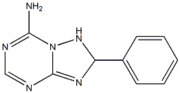 1,2-Dihydro-7-amino-2-phenyl[1,2,4]triazolo[1,5-a][1,3,5]triazine Struktur