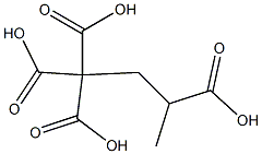 Butane-1,1,1,3-tetracarboxylic acid Struktur