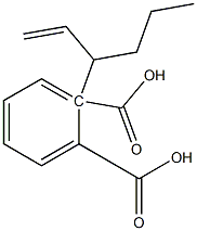 (+)-Phthalic acid hydrogen 1-[(S)-1-hexene-3-yl] ester Struktur