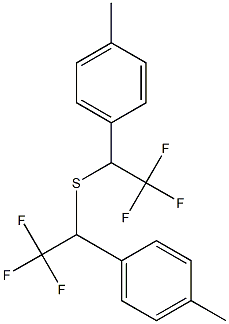 p-Methylphenyl(2,2,2-trifluoroethyl) sulfide Struktur