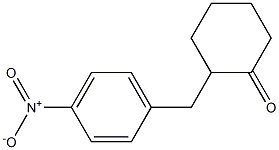 2-(4-Nitrobenzyl)cyclohexanone Struktur