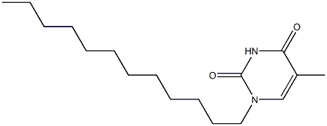 1-Dodecylthymine Struktur