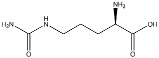 N5-Carbamoyl-D-ornithine Struktur