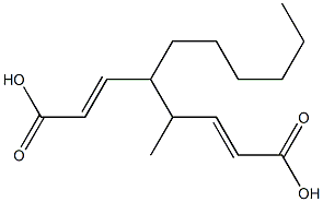 Diacrylic acid 2,3-nonanediyl ester Struktur