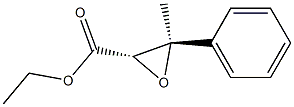 (2S,3R)-3-Phenyl-3-methyloxirane-2-carboxylic acid ethyl ester Struktur