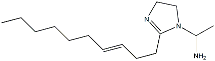 1-(1-Aminoethyl)-2-(3-decenyl)-2-imidazoline Struktur