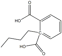 (+)-Phthalic acid hydrogen 1-[(R)-(1-2H)butyl] ester Struktur