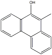 10-Methylphenanthren-9-ol Struktur