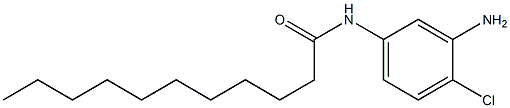 N-(3-Amino-4-chlorophenyl)undecanamide Struktur