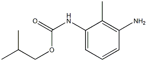 3-Amino-2-methylphenylcarbamic acid isobutyl ester Struktur