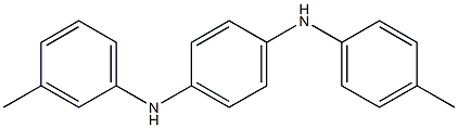 N-(3-Methylphenyl)-N'-(4-methylphenyl)-p-phenylenediamine Struktur