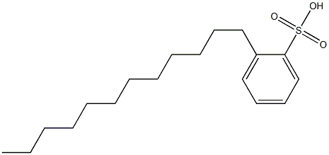 2-Dodecylbenzenesulfonic acid Struktur