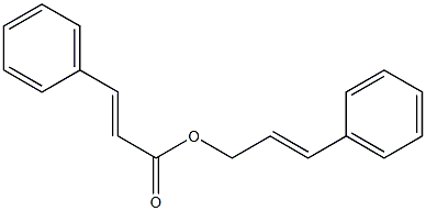 Cinnamic acid 3-phenyl-2-propenyl ester Struktur