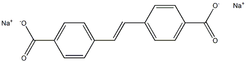 4,4'-Stilbenedicarboxylic acid disodium salt Struktur