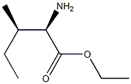 D-Isoleucine ethyl ester Struktur