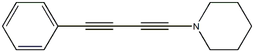 1-Piperidino-4-phenyl-1,3-butadiyne Struktur