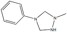 4-Phenyl-1-methyl-1,2,4-triazolidine Struktur