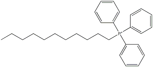 Triphenyl(undecyl)phosphonium Struktur