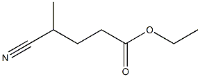 4-Cyanovaleric acid ethyl ester Struktur