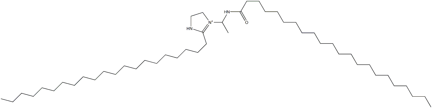 1-[1-(Docosanoylamino)ethyl]-2-henicosyl-1-imidazoline-1-ium Struktur