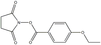 4-Ethoxybenzoic acid succinimidyl ester Struktur