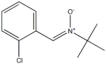 N-tert-Butyl(2-chlorophenyl)methanimine N-oxide Struktur