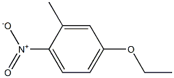 1-Nitro-2-methyl-4-ethoxybenzene Struktur