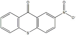 2-Nitro-9H-thioxanthen-9-one Struktur