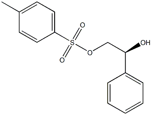 (+)-p-Toluenesulfonic acid (S)-2-hydroxy-2-phenylethyl ester Struktur