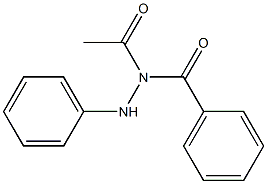 N1-Benzoyl-N2-(phenyl)acetohydrazide Struktur