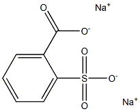 2-Sulfobenzoic acid disodium salt Struktur