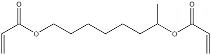 Diacrylic acid 1,7-octanediyl ester Struktur