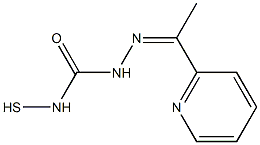 1-[1-(2-Pyridinyl)ethylidene]-4-mercaptosemicarbazide Struktur