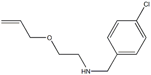 Allyl 2-(4-chlorobenzylamino)ethyl ether Struktur