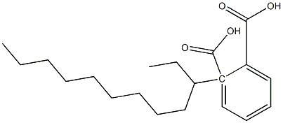 (-)-Phthalic acid hydrogen 1-[(R)-1-ethyldecyl] ester Struktur