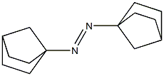 1,1'-[(E)-Azo]bis[bicyclo[2.2.1]heptane] Struktur