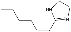 2-Hexyl-1-imidazoline Struktur