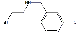 N-(3-chlorobenzyl)ethane-1,2-diamine Struktur