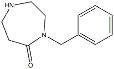 4-Benzyl-1,4-diazepan-5-one Struktur