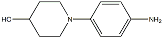 1-(4-Aminophenyl)-4-piperidinol Struktur