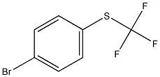 4-Trifluoromethylthio-1-bromobenzene Struktur