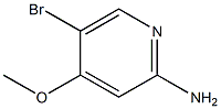 2-Amino-5-bromo-4-methoxypyridine Struktur