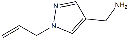 (1-allyl-1H-pyrazol-4-yl)methanamine Struktur