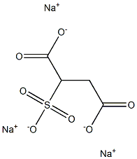 Sodium succinate sulfonate Struktur