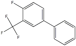 4-fluoro-3-trifluoromethylbiphenyl Struktur