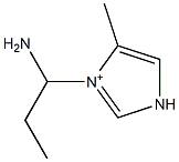 1-aminopropyl-4-methylimidazolium Struktur