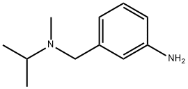 3-{[methyl(propan-2-yl)amino]methyl}aniline Struktur